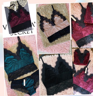 维家外贸单新款法式复古丝绒美背吊带衫舒适性感内衣可配套