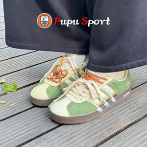 Adidas neo VL 绿茶小纪 潮流时尚低帮百搭休闲板鞋男女鞋定制鞋