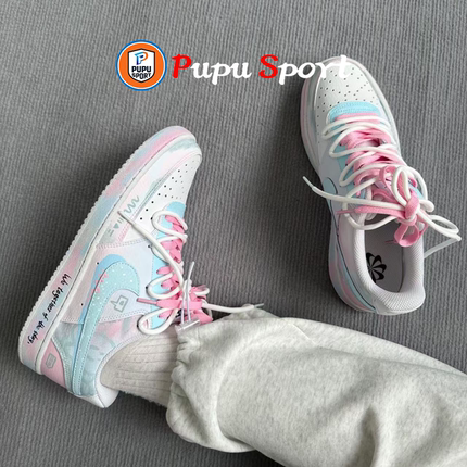 【定制球鞋】Nike Court Vision 心动cp 手绘涂鸦男女款低帮板鞋