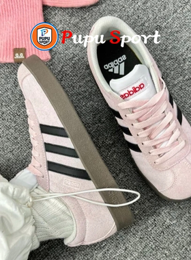 【定制球鞋】Adidas neo VL Court阿迪达斯西尔维娅德训鞋板鞋