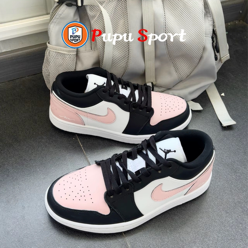 定制球鞋NIKE Air Jordan 1 暴力粉 潮流复古篮球鞋休闲板鞋