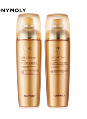 韩国托尼魅力24黄金蜗牛水乳TONYMOLY保湿滋润紧致安瓶补水舒缓