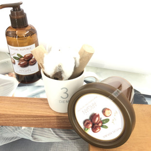 自然乐园摩洛哥坚果油精华深层修复洗发水护发素发膜精油补水喷雾