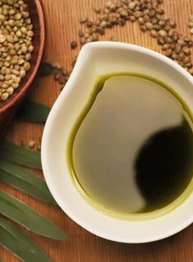 火麻子食用油一级纯麻籽压榨甘肃榨油饼做药引子冷胡麻油1斤包邮