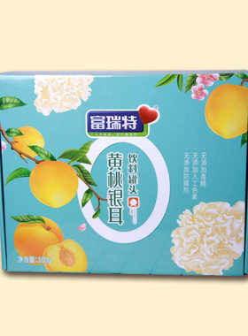 富瑞特 黄桃银耳饮料罐头160g*6礼盒水果罐头即食罐头整箱