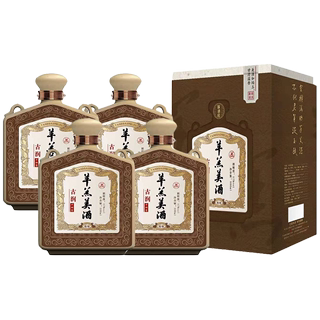 羊羔美酒 半甜型黄酒 河北石家庄特产 17度古润 500ml*4瓶整箱装