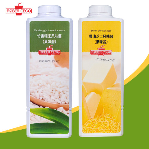 乐宝竹香糯米黄油芝士酱糖浆1kg