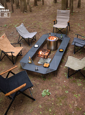 柯曼折叠椅子办公室午睡多用户外自驾游便携野餐椅高靠背钓鱼椅子