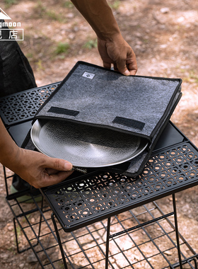 柯曼煎锅收纳袋GRW-33-B加厚耐磨烤肉盘通用手提包防冲击装备袋