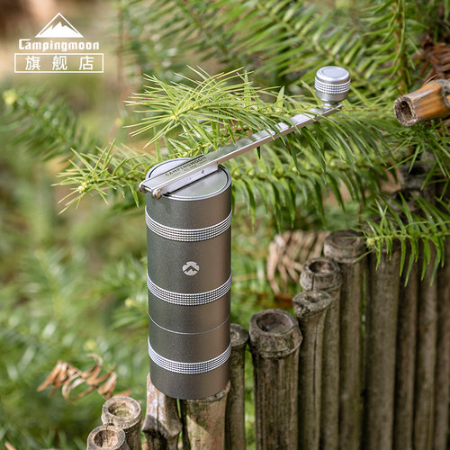 柯曼咖啡不锈钢磨心折叠式手柄