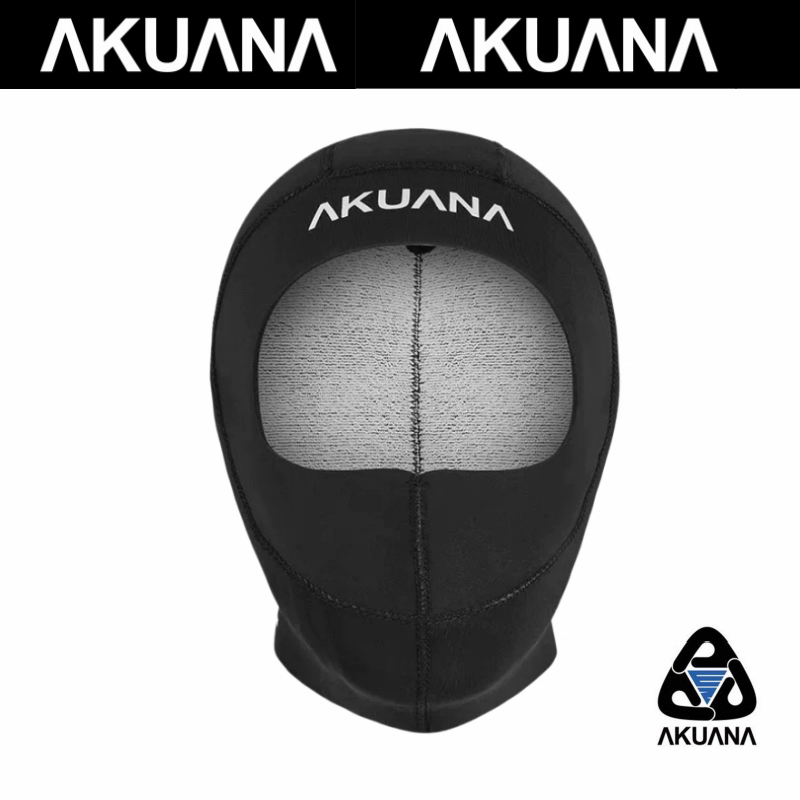 AKUANA加绒潜水头套6mm防寒保暖水肺深潜泳帽男女款浮潜冲浪头套