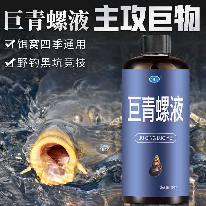 巨青螺蛳肉液钓鱼小药野钓黑坑水