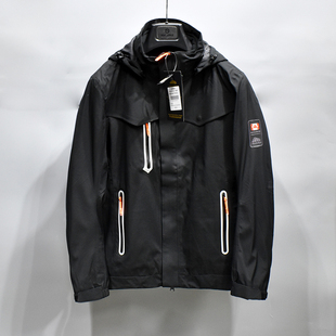 高端男士秋冬三合一冲锋衣两件套加厚保暖抗寒防风防水户外登山服