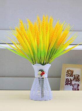 仿真稻谷麦穗福袋摆件客厅摆放花假花花束插花乔迁结婚开业装饰品