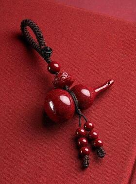 鸿运轩•低莲花吊坠葫芦挂件歪