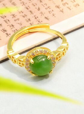 浅绿色小众石发蛋面个性其一时尚