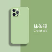Applicable to iPhone 11 phone case 12 New iPhone 13 protective case 14 liquid silicone 15pro full package shockproof 16promax ultra-thin matte plus Trendy men and women max high-end feel p outside thumbnail 7