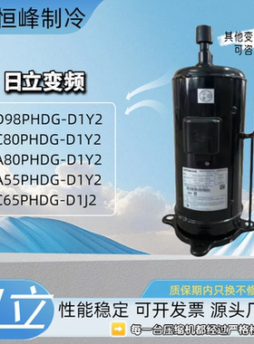 DD98PHDG-D1Y2 DC80PHDG-D1Y2 DA80PHDG-D1Y2 D1J2日立变频压缩机