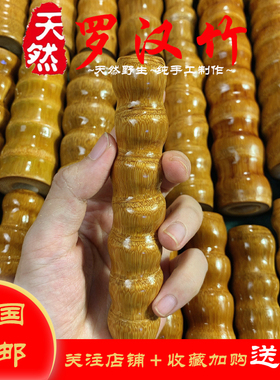 爆款纯天然罗汉竹龟甲手把件成品