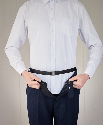 商务绑带腰封防滑隐形固定男女