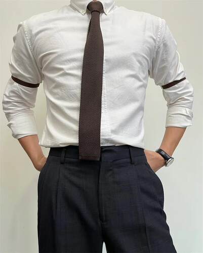 复古朱一龙同款弹性西装上衣袖箍