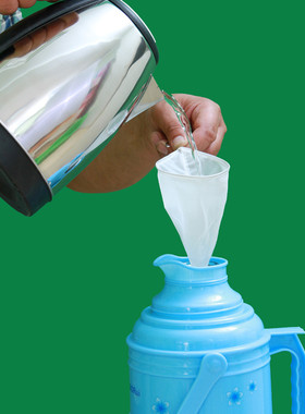 水垢过滤器去除水碱水锈家用厨房净水器滤水器超细超密开水过滤网