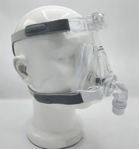 飞利浦呼吸器机Amara原装口鼻罩晶莹全面罩M码