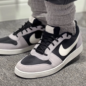 005 Low Court Nike 低帮板鞋 Borough 秋冬耐穿 844881 Prem 黑灰
