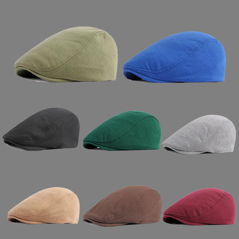 鸭舌帽韩版男女春夏秋冬纯色