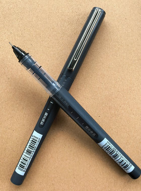 晨光V5升级版直液式走珠笔针管水笔可换墨囊墨胆K5黑笔考试M1601