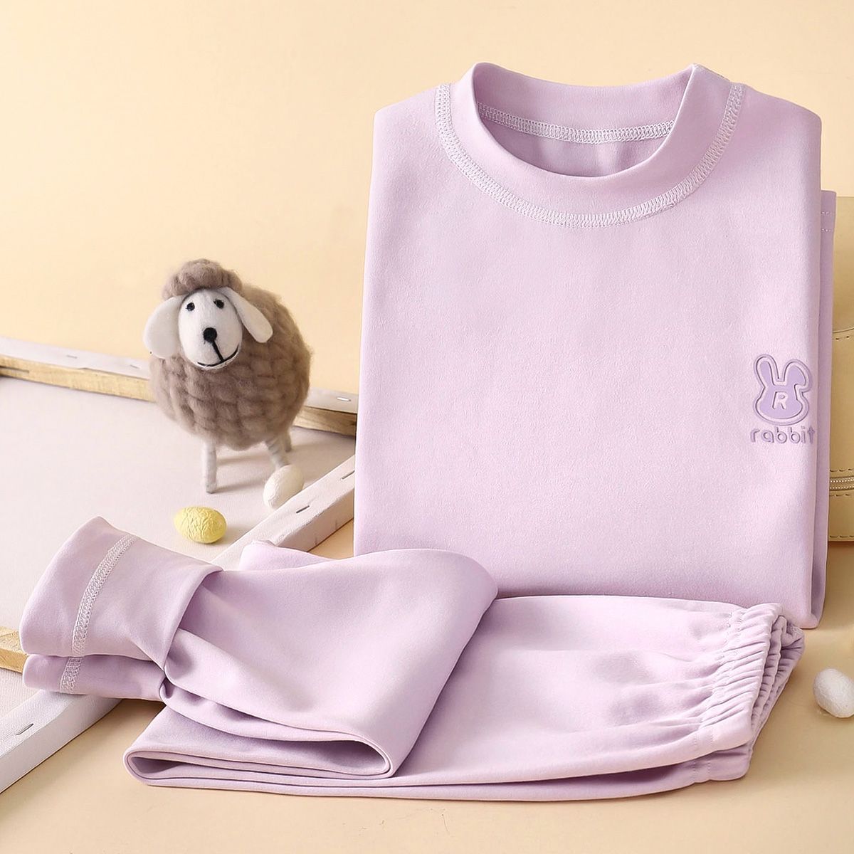 2025年儿童秋衣秋裤套装纯棉中大童男女童无骨保暖内衣秋冬家居服