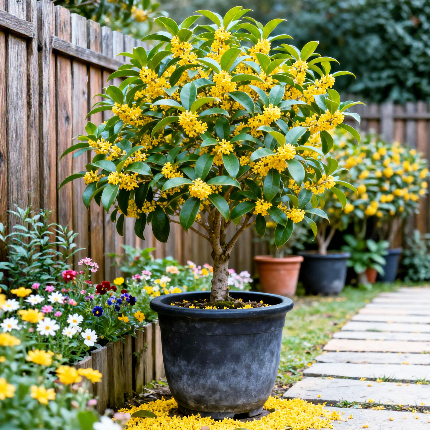 桂花树苗盆栽金桂四季桂浓香花卉