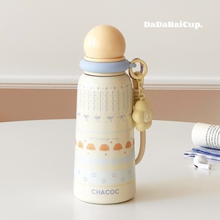 咖啡保温杯女生高颜值2025新款学生外出便携办公室杯子316不锈钢