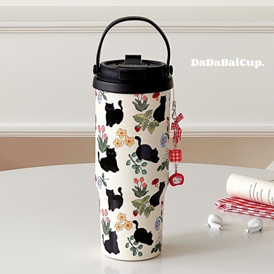 2025新款女生高颜值吸管保温杯