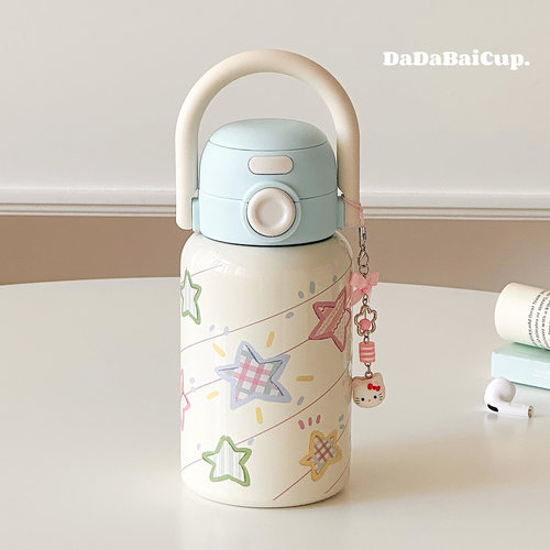 316不锈钢随手杯学生上学专用ins