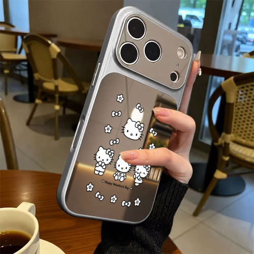 凤凤心猫适用苹果18promax手机壳iPhone17新款16pro超薄15Plus少女心15仿原镜面清新14ins风13小众12高级感11