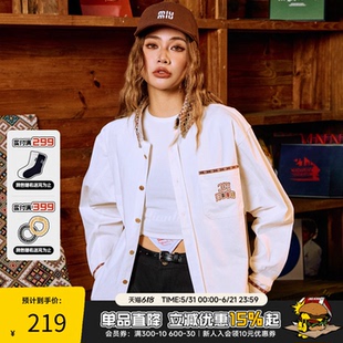 RIC 民族风纯色衬衫男新款春秋季宽松设计感长袖情侣同款上衣潮女