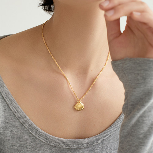 AuRevoirLesFilles贝壳项链简约