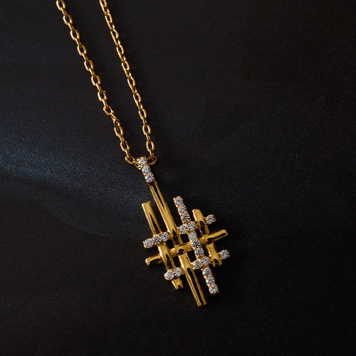 编织项链女小众设计感高级