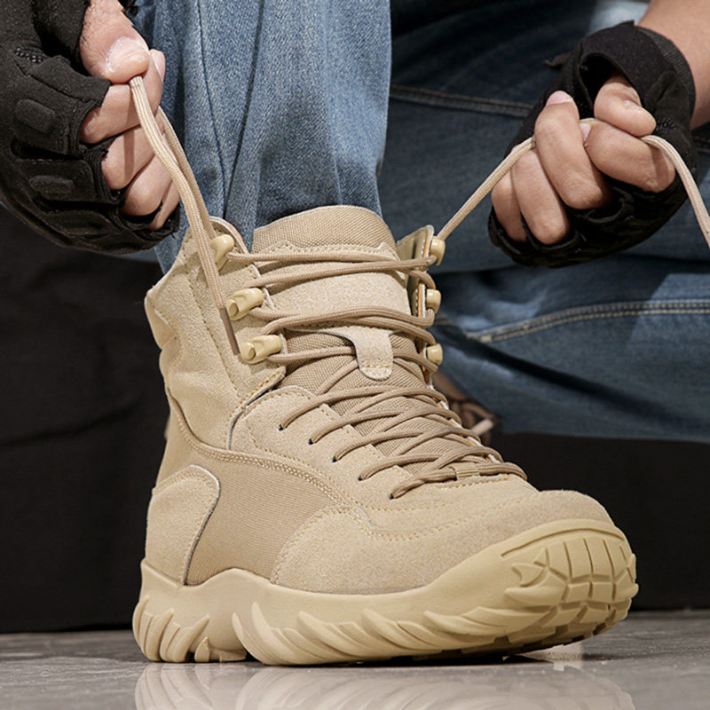 Boots militaires pour homme - amortissement - Ref 1402473 Image 1