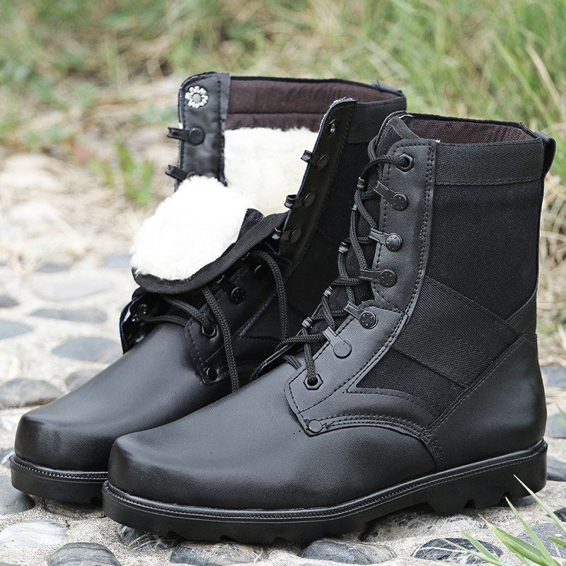 Bottes militaires pour homme - porter - Ref 1402470 Image 1