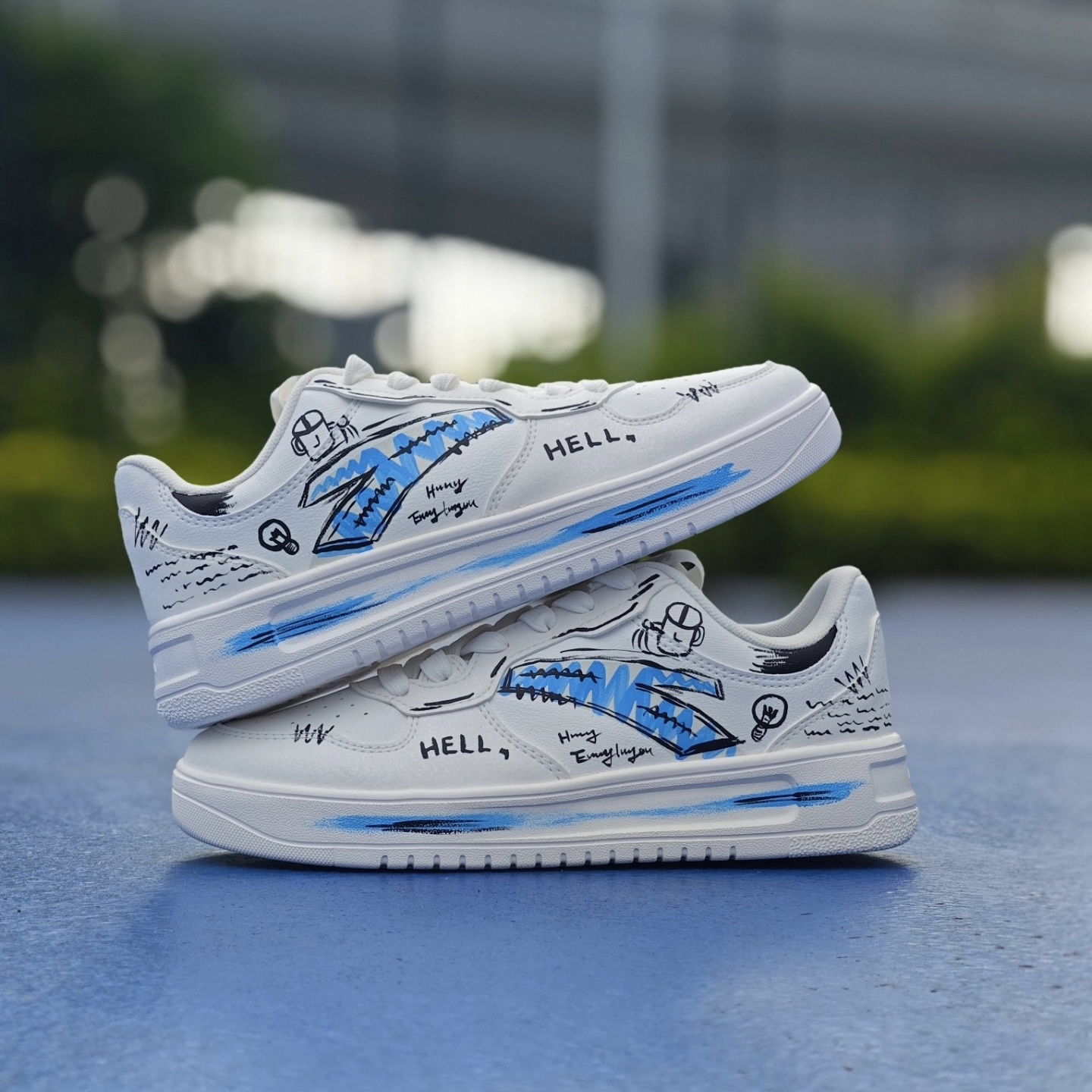 【定制球鞋】Anta安踏理想游记休闲潮流防滑减震912418001Q-2