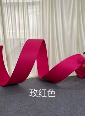 喜庆婚礼弹力布自由曲线阳光板螺旋吊顶婚庆造型管波浪弧形百变型