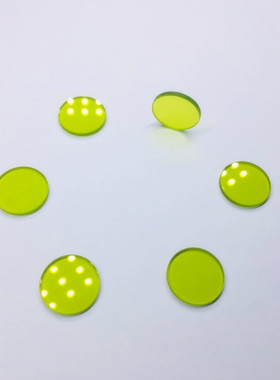 532nm带通绿色光学玻璃 LB16 VG9  滤光片