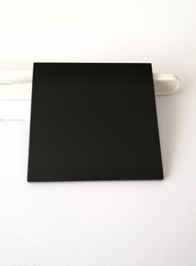 50*50*2mm HWB800 RG800红外透射滤光镜片 黑玻璃 可见光吸收截止