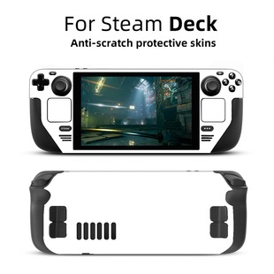 deck游戏机贴纸防刮改色痛贴纯白色deck掌机贴纸sd贴膜防刮 steam