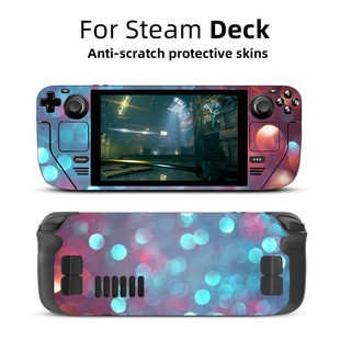 steam deck游戏机创意木纹星空贴纸NS改色痛贴deck掌机皮肤贴膜薄