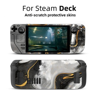 deck贴纸防滑 steam deck掌机贴纸创意卡通防刮改色NS痛贴steam