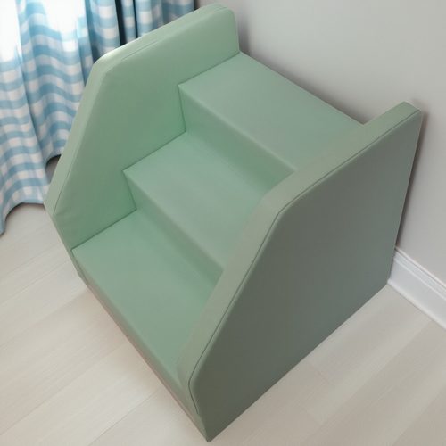 宝宝洗手台阶康复训练软包步梯