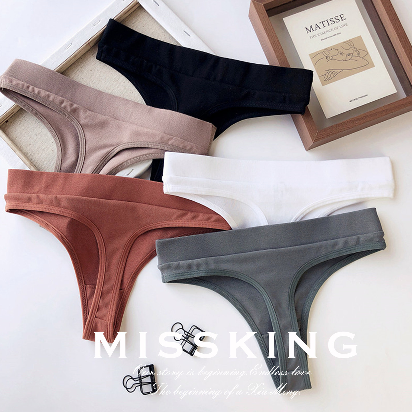 简约棉质中低腰大码性感丁字裤高开叉舒适透气健身运动蜜桃臀T裤,女士内衣/男士内衣/家居服,女丁字裤,淘宝优惠券,粉丝福利购,淘宝优惠卷